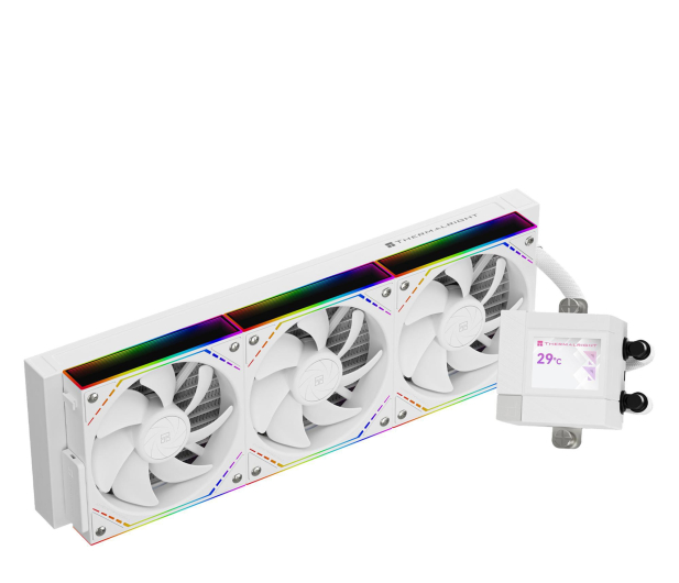 Thermalright Core Matrix 360 Vision Argb White 3x120mm - 1426040 - zdjęcie